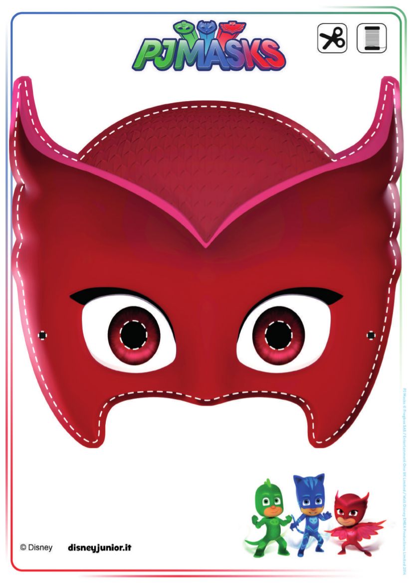 Maschera Owlette Pj Mask