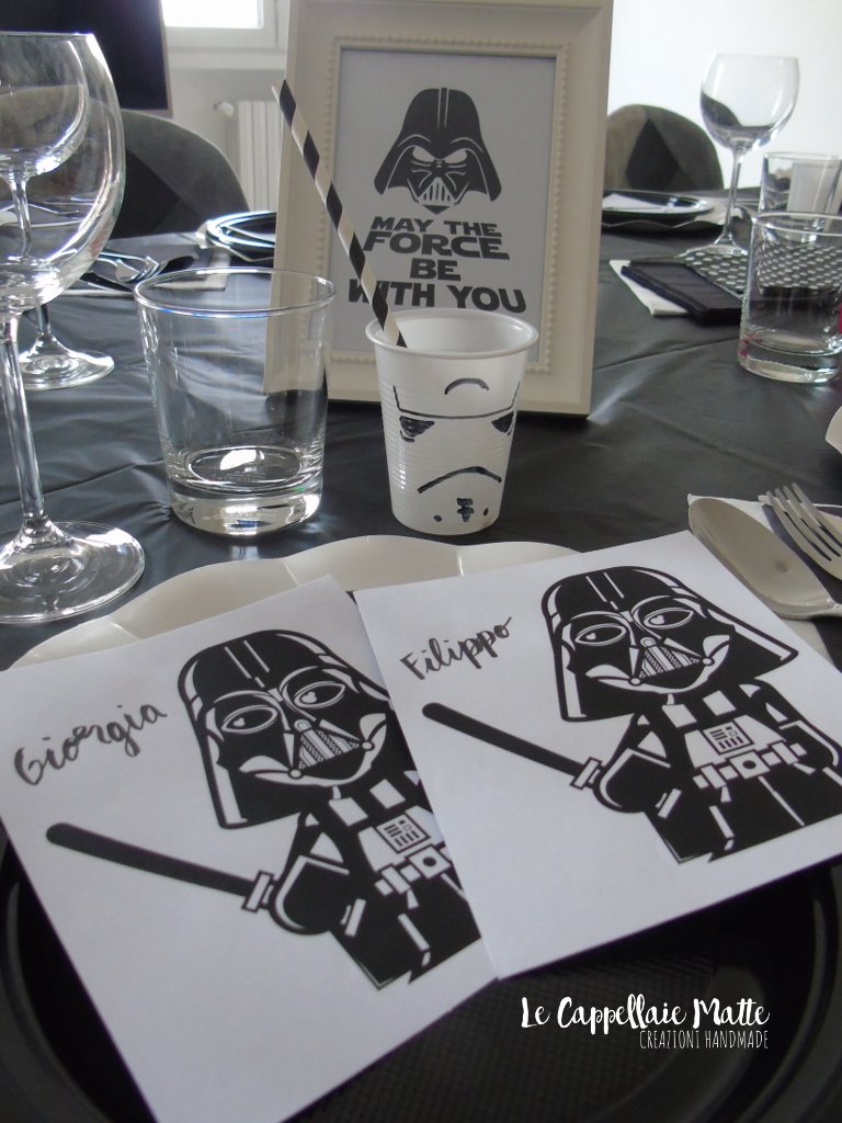 Festa a tema Star Wars - Star Wars Party - Allestimento tavola