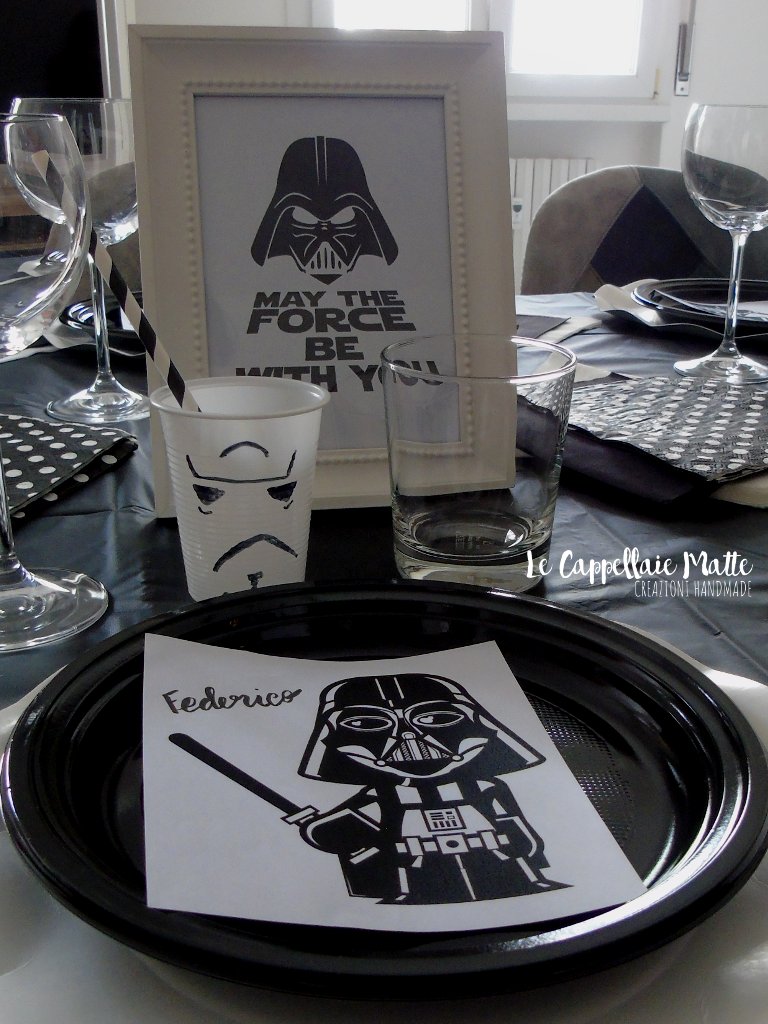Festa a tema Star Wars - Star Wars Party - Allestimento tavola