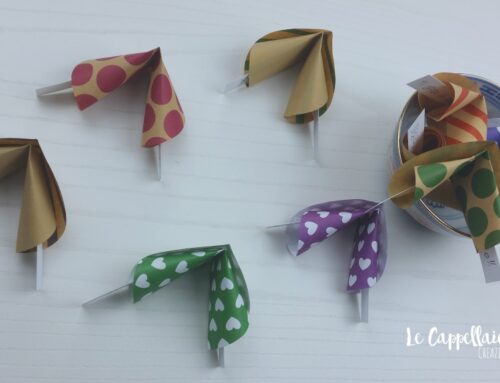 Biscotti della fortuna origami – Video tutorial